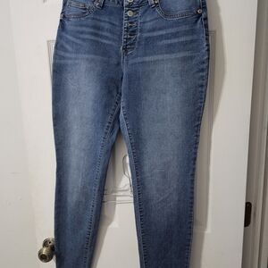Maurices High Rise Blue Jeans